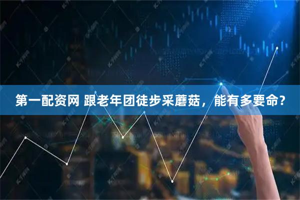 第一配资网 跟老年团徒步采蘑菇，能有多要命？