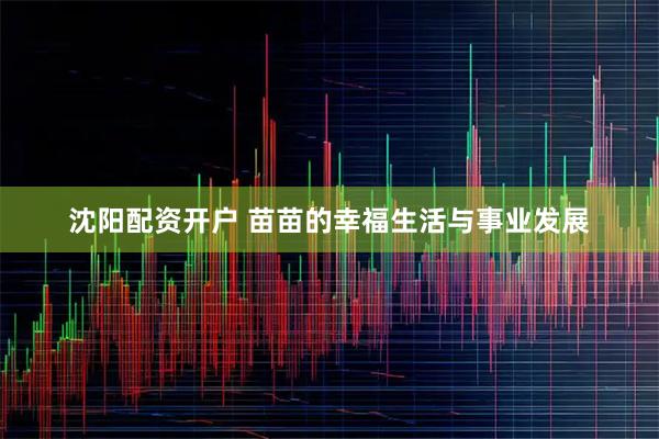 沈阳配资开户 苗苗的幸福生活与事业发展